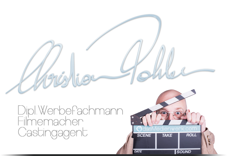 Christian Pohler · Portrait mit Filmklappe
